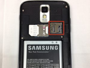 آموزش تصویری تعمیر کارت رسانه Samsung Galaxy S II T989