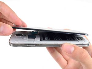 آموزش تصویری تعمیر محفظه بلندگو Samsung Galaxy S4