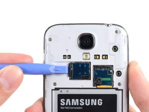 آموزش تصویری تعمیر قاب میانی Samsung Galaxy S4