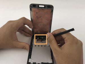 آموزش تصویری تعمیر دوربین جلو و عقب Samsung Galaxy J3 Luna Pro 