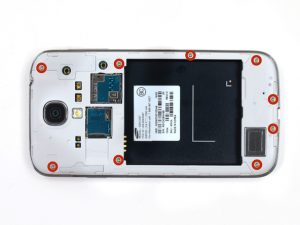 راهنمای تصویری تعمیر دوربین جلو Samsung Galaxy S4