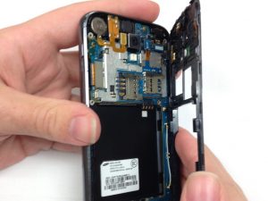 راهنمای تصویری تعمیر مادر بورد Samsung Galaxy S II T989