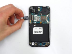 آموزش تصویری تعمیر صفحه نمایش ال سی دی Samsung Galaxy S Vibrant