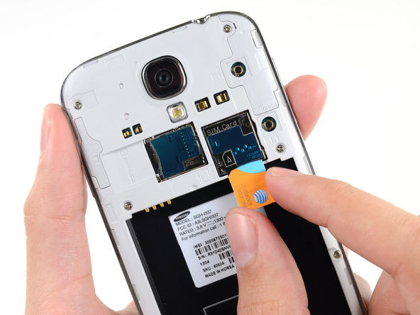 تعمیر سیم کارت Samsung Galaxy S4