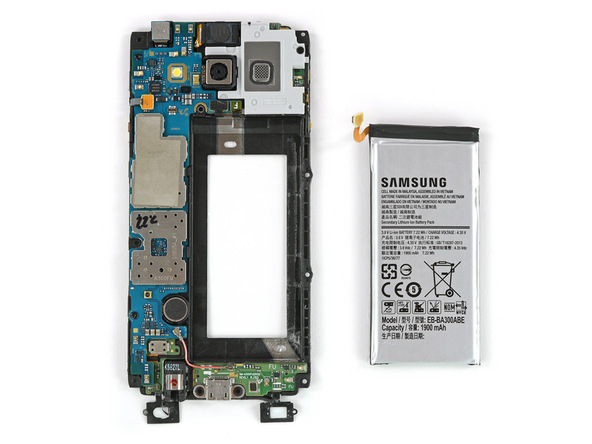 تعویض باتری Samsung Galaxy A3