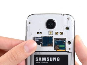 تعمیر کارت حافظه میکروSamsung Galaxy S4 SD
